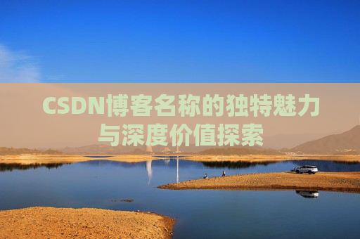 CSDN博客名称的独特魅力与深度价值探索